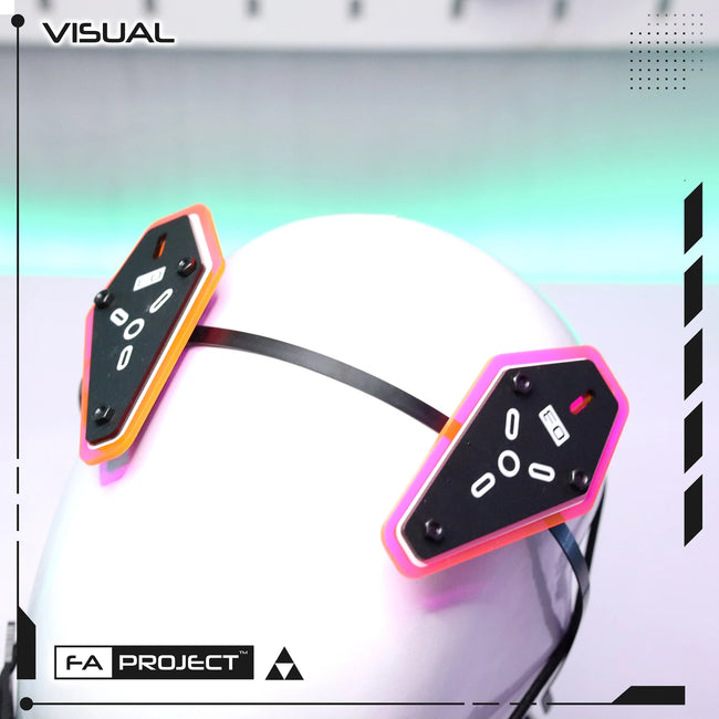 Futuristic Antenna Barrette HairClip & Headband Accessories AILERON-B03 Main Image