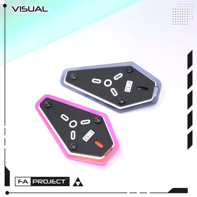 Futuristic Antenna Barrette HairClip & Headband Accessories AILERON-B03 Hover Image