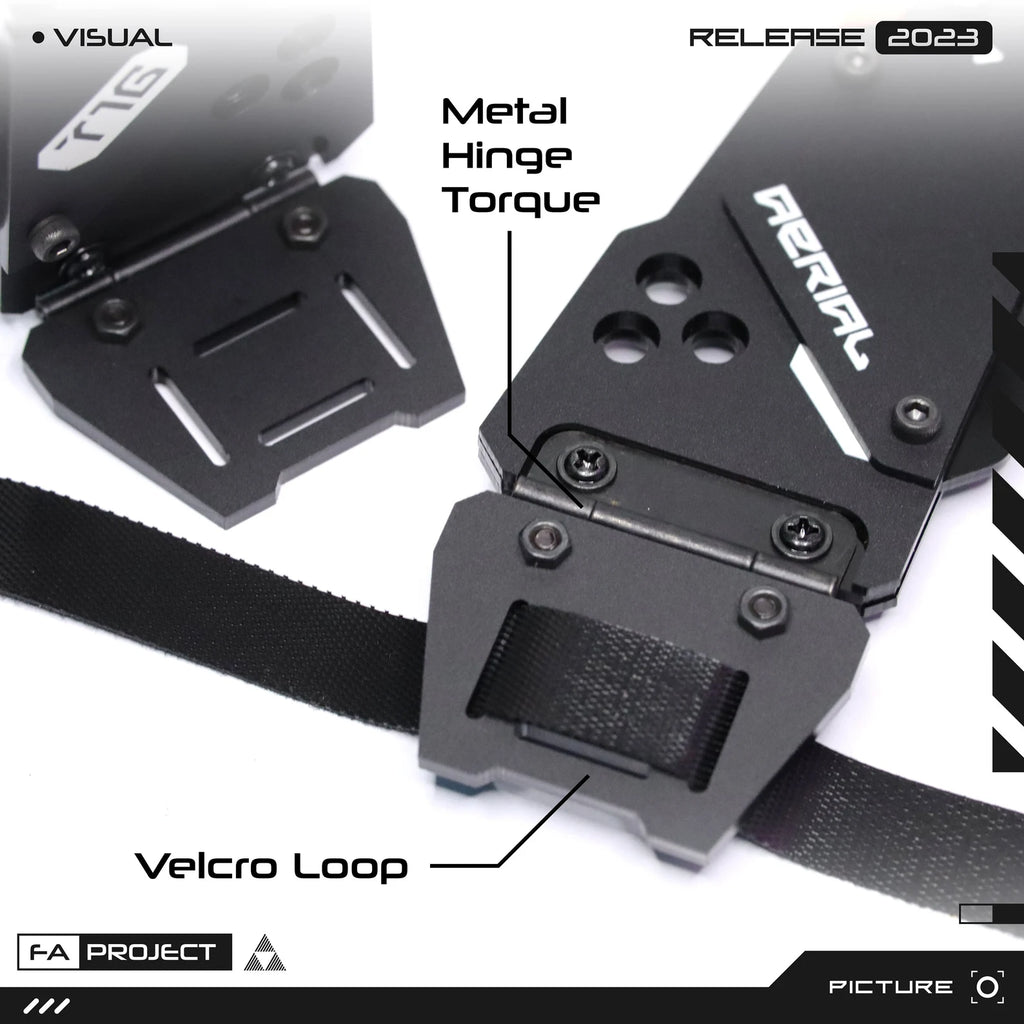 Headband/Headphone Futuristic Mecha Horn Antenna Pair Attachment pieces AERIAL-T16