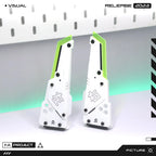 Headband/Headphone Futuristic Mecha Horn Antenna Pair Attachment pieces AERIAL-T16