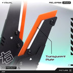 Headband/Headphone Futuristic Mecha Horn Antenna Pair Attachment pieces AERIAL-T16