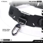 Armored Choker collar necklace with Snaphook Futuristic Mecha NC-H15